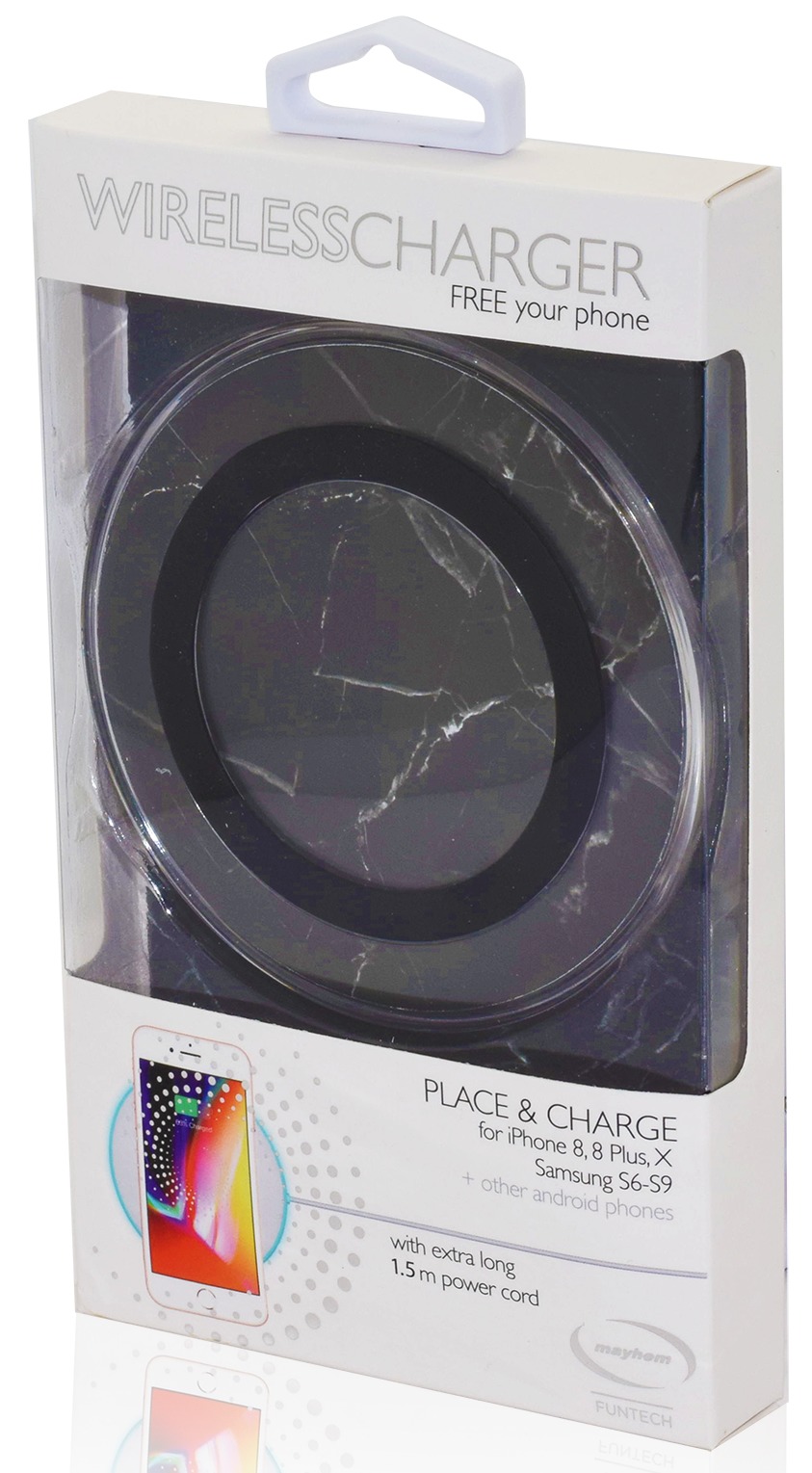 Mayhem Wireless Charger Black Marble image