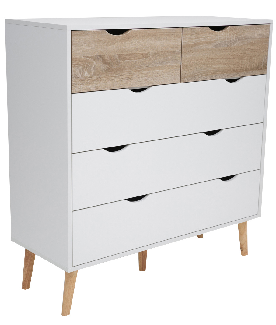 Tallboy 5 Drawer Chest Dresser image