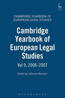 Cambridge Yearbook of European Legal Studies image