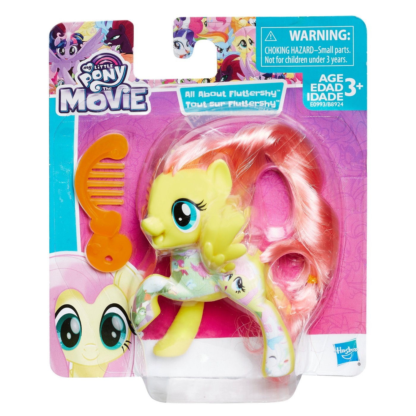 My Little Pony: The Movie 3" Mini-Figure - All About Fluttershy image