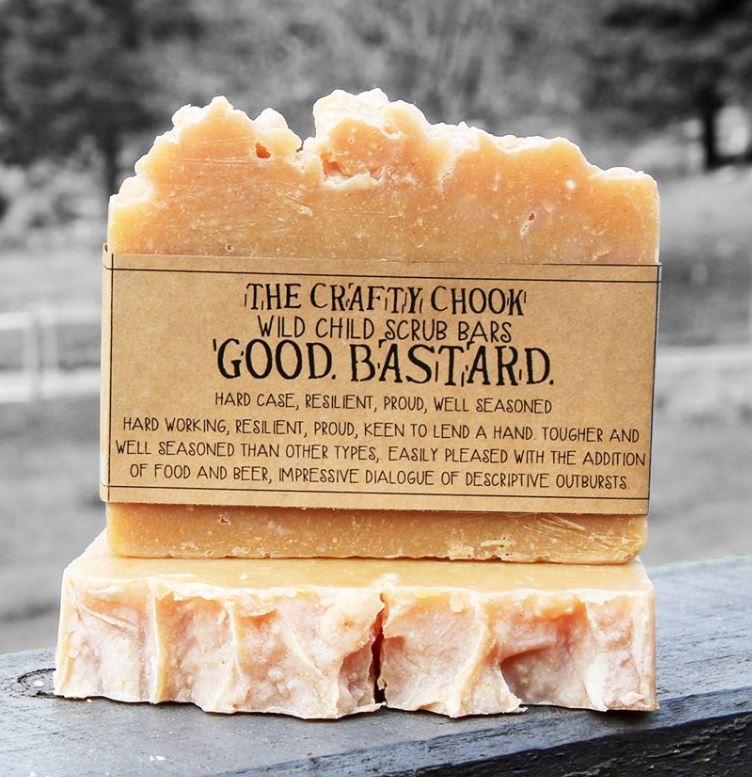 The Crafty Chook Good Bastard Soap image