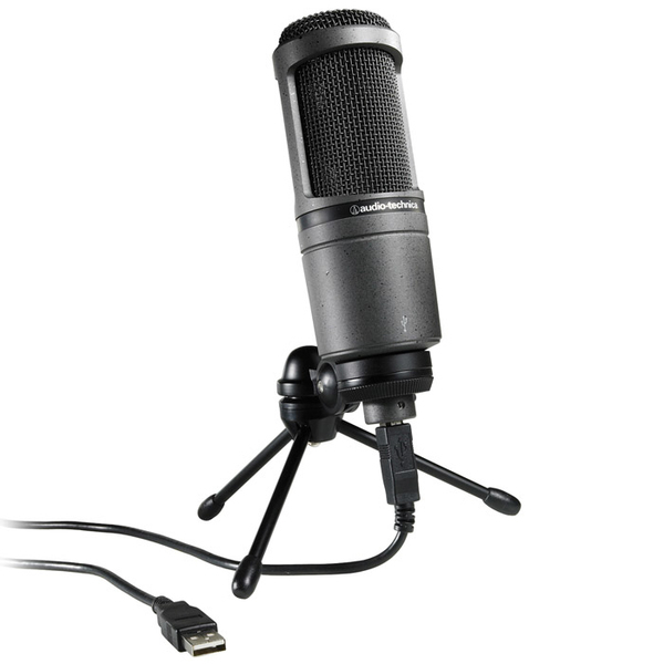 Audio-Technica AT2020 USB Condenser Cardoid Microphone for image