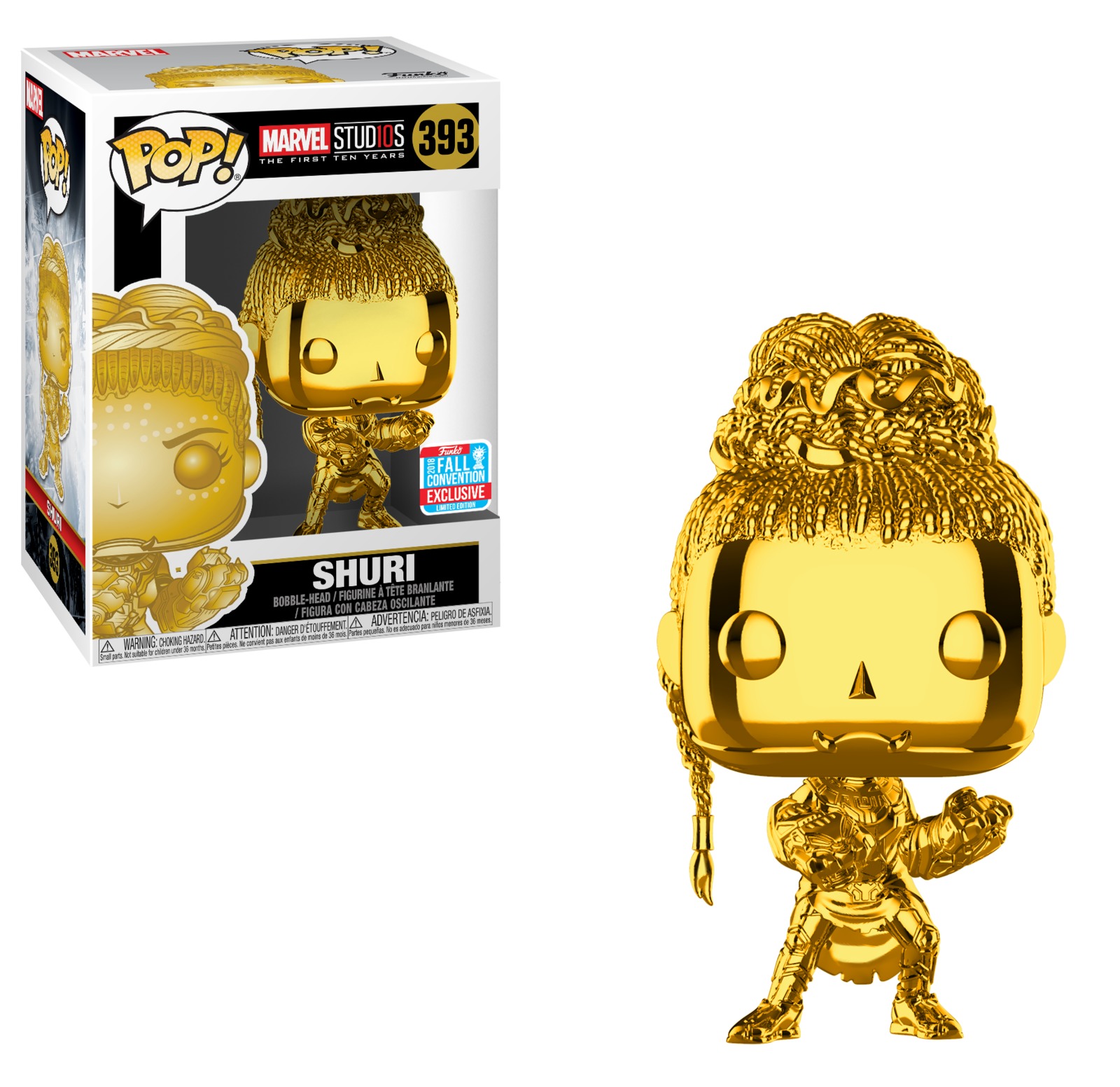 Marvel Studios - Shuri (Chrome Ver.) Pop! Vinyl Figure