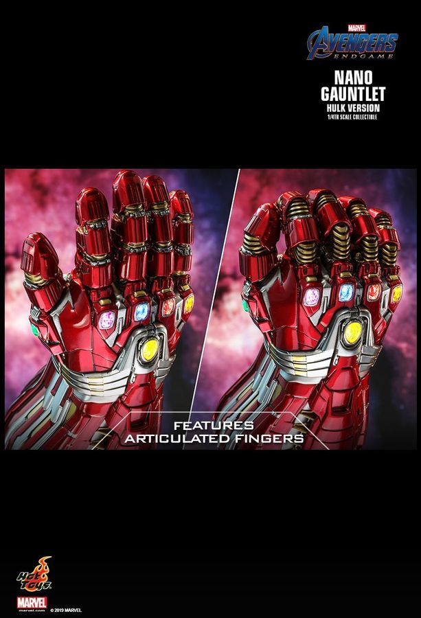 Avengers: Endgame - Nano Gauntlet (Hulk Ver.) - 1:4 Scale Replica image