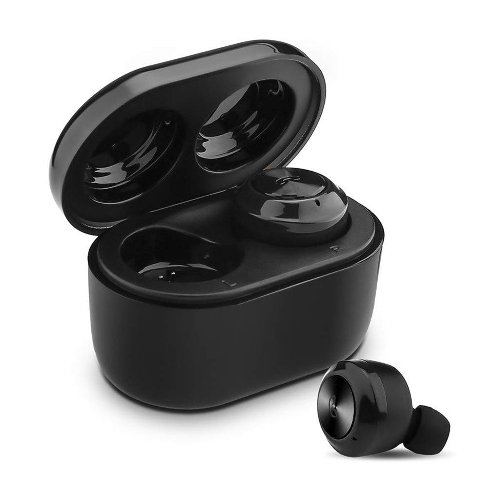 True Wireless Bluetooth 5.0 In-Ear Earphones - Black image