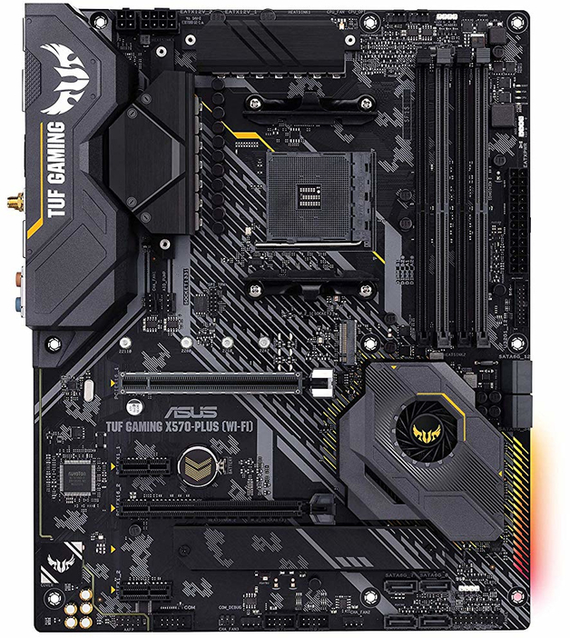 ASUS TUF B450MPLUS GAMING AM4 AMD B450 SATA 6Gb/s Micro ATX AMD Motherboard