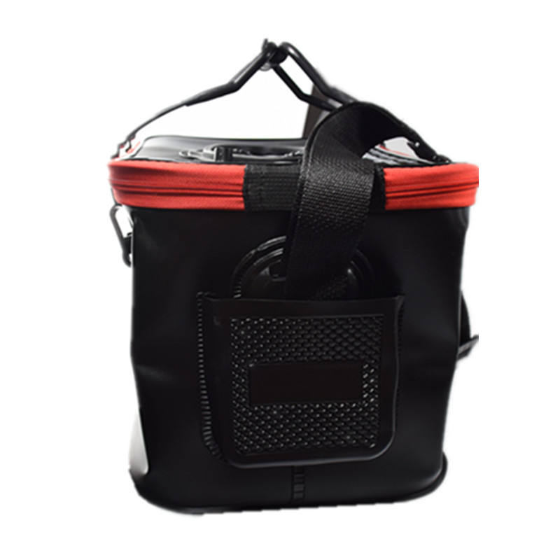 Ape Basics Collapsible Waterproof Fishing Live Bait Bucket - 23L image