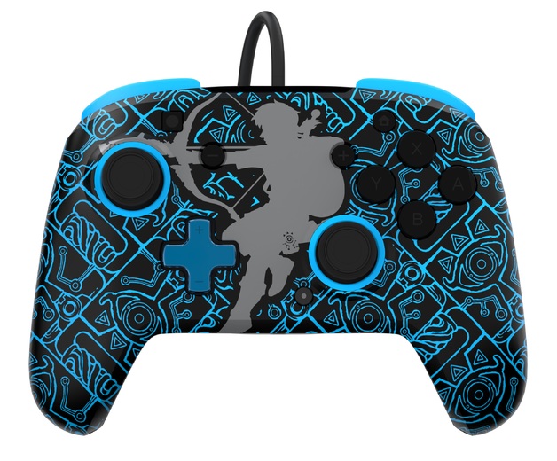 Nintendo Switch Rematch Wired Controller (Link Glow in the Dark