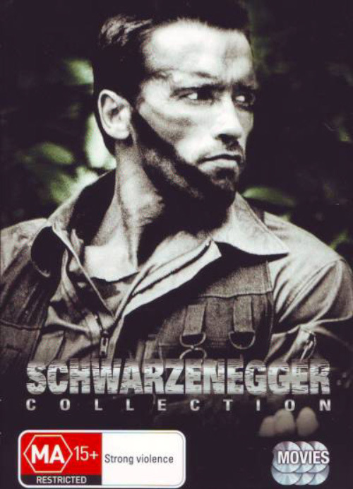 Schwarzenegger Collection Box Set on DVD image
