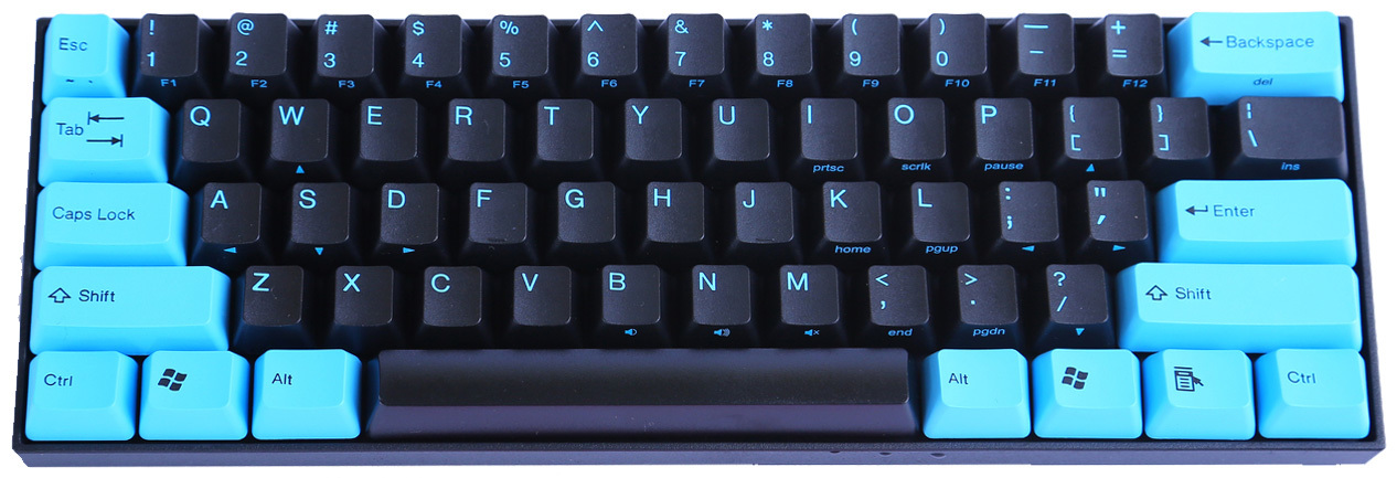 KBParadise V60 Type R MX Brown 60% Mechanical Keyboard Starry Night image