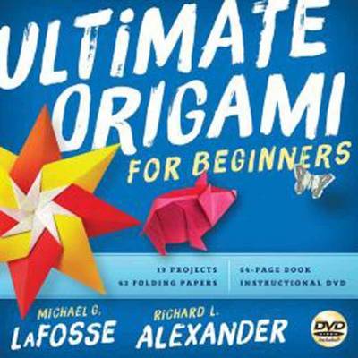 Origami for Beginners Kit: Papers, Project Book & DVD on Hardback by Michael G LaFosse