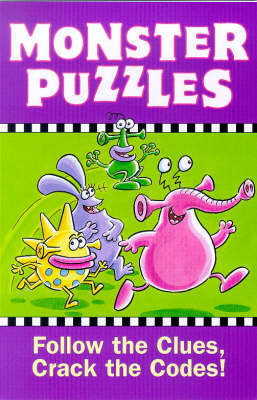 Monster Puzzles by Alan Rowe image