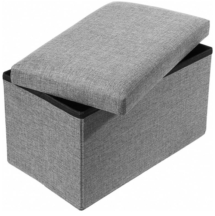 Linen Folding Organizer Storage Stool at Mighty Ape NZ