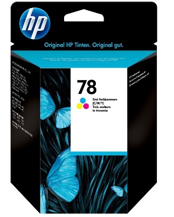 HP No. 78 Tri Colour Ink Cartridge