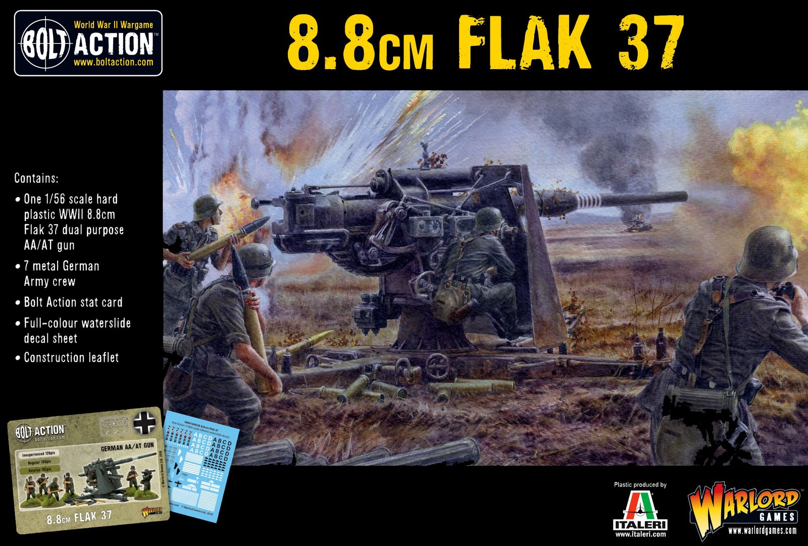 Bolt Action: German Flak 37 8.8cm image