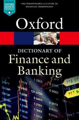 A Dictionary of Finance and Banking by Jonathan Law image