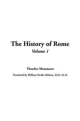 The History of Rome: V1 by Theodore Mommsen image