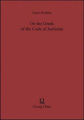 On the Greek of the Code of Justinian image