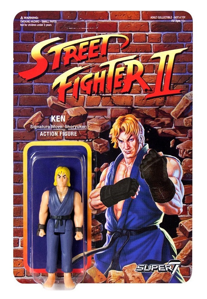 Street Fighter II: Ken - 3.75" CE Retro Action Figure