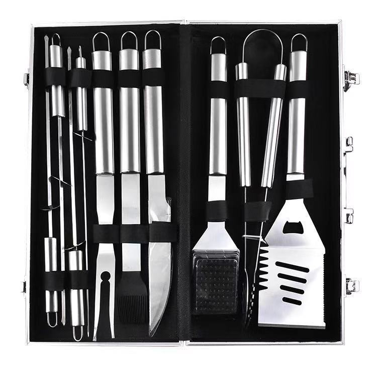 BBQ Grill Tool Set - 10-Piece (With Aluminium Carry Case) image