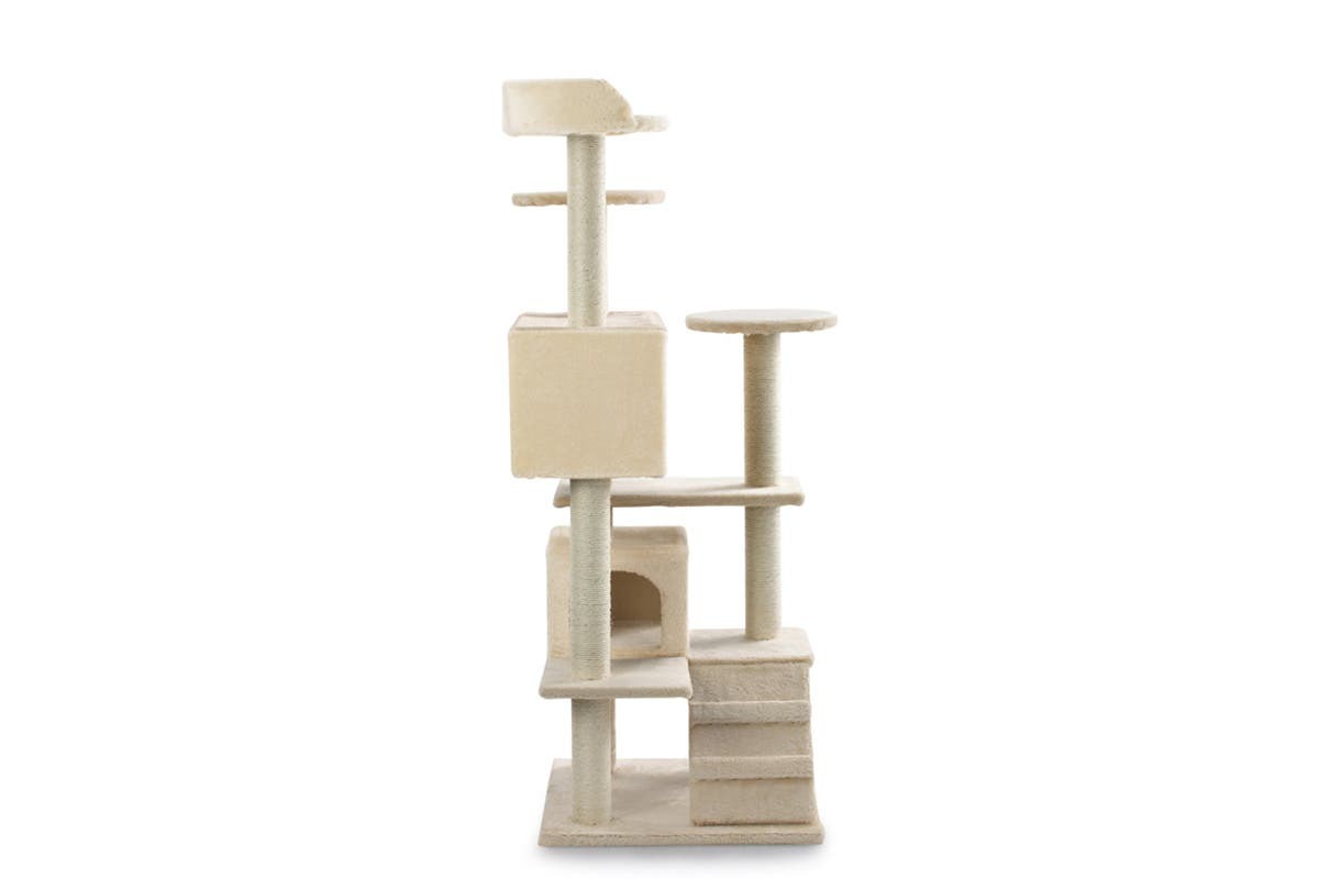 Buy Pawever Pets Cat Scratching Post Tree (134cm) at Mighty Ape NZ