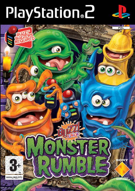 Buzz! Junior Monster Rumble with 4 Buzzers image