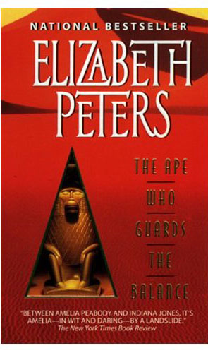 The Ape Who Guards the Balance (Amelia Peabody Mystery #10) by Elizabeth Peters image