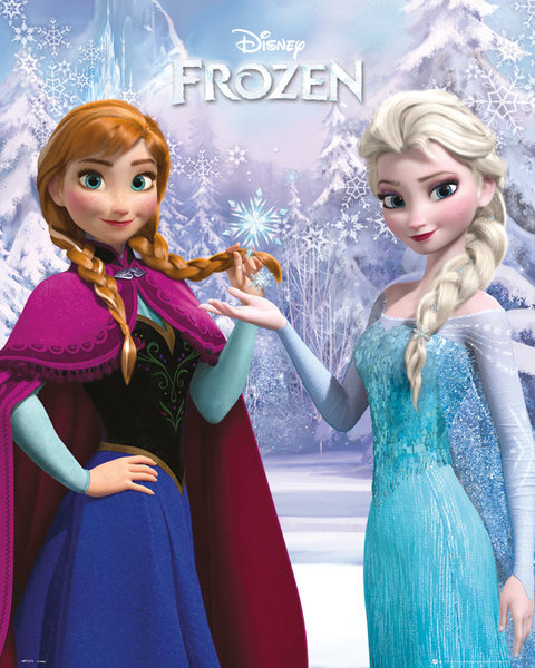 Frozen Sisters Mini Wall Poster (R3) | at Mighty Ape NZ