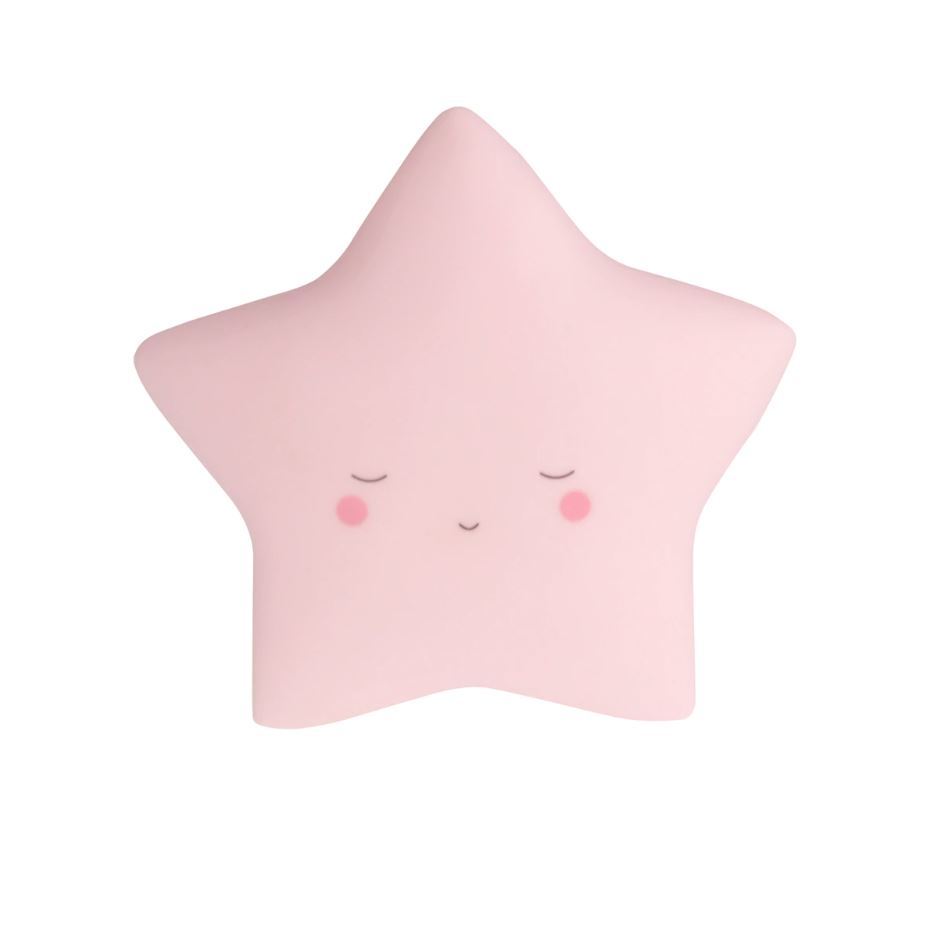 Little Dreams Star - Night Light - Baby Pink image