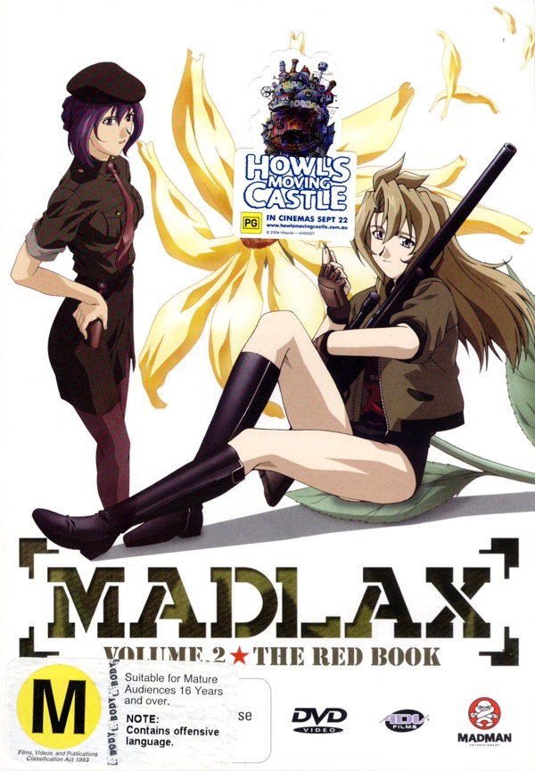 Madlax - Vol. 2: The Red Book on DVD image
