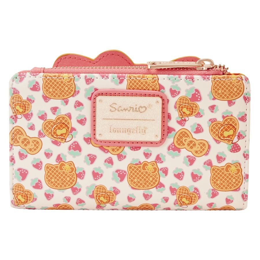 Loungefly Hello Kitty Breakfast Waffle Flap Wallet at Mighty Ape