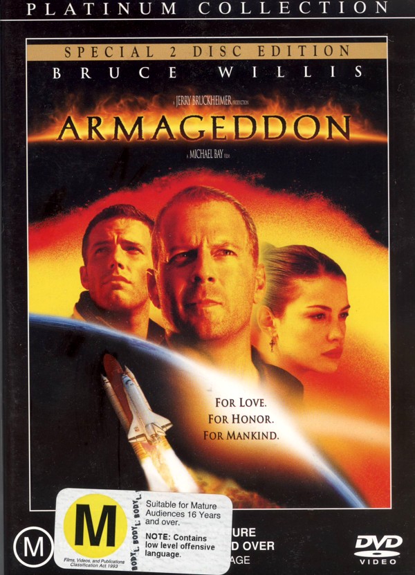 Armageddon (Special Edition) on DVD