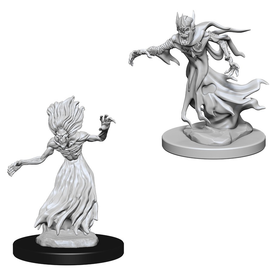 D&D Nolzur's Marvelous: Unpainted Minis - Wraith & Specter image