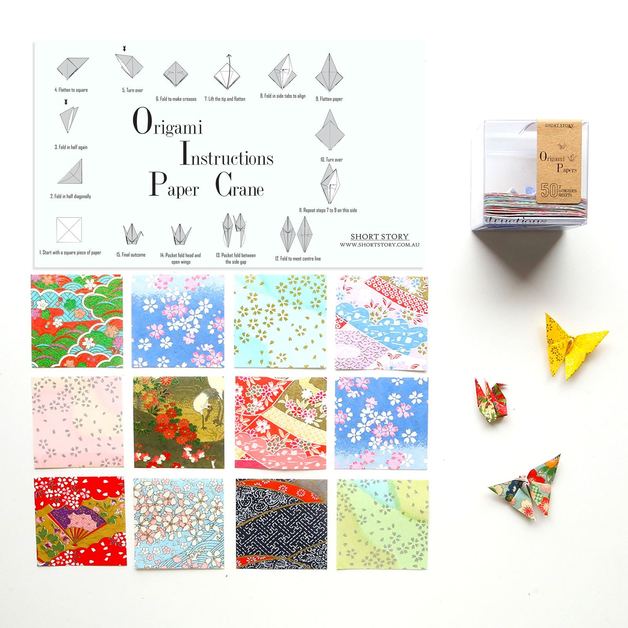Buy Origami Paper 50 Pack at Mighty Ape Australia