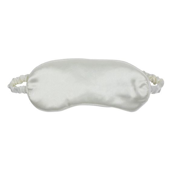 Simply Essential Satin Eye Mask - Ivory