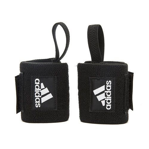 Buy Adidas Wrist Wraps Black at Mighty Ape NZ