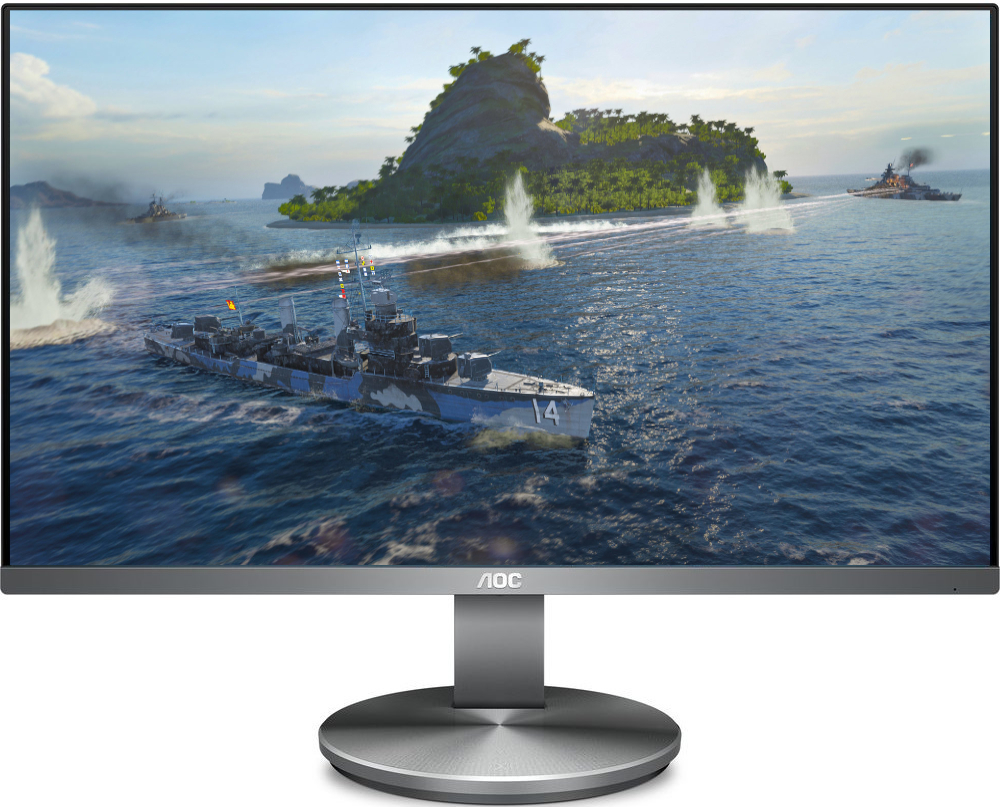 23.8" AOC 1080p 60Hz 4ms Ergonomic Professional Monitor image