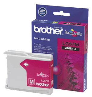 Brother LC-57M Ink Cartridge (Magenta) image