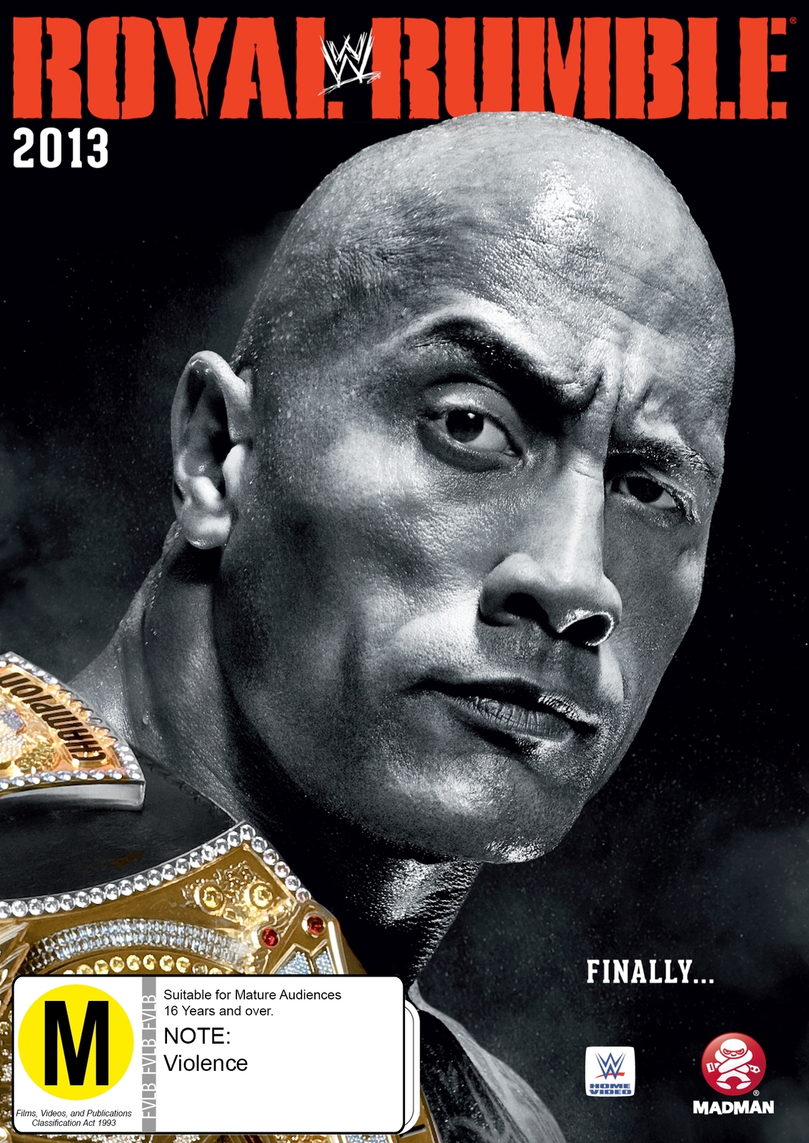 WWE Royal Rumble 2013 on DVD image