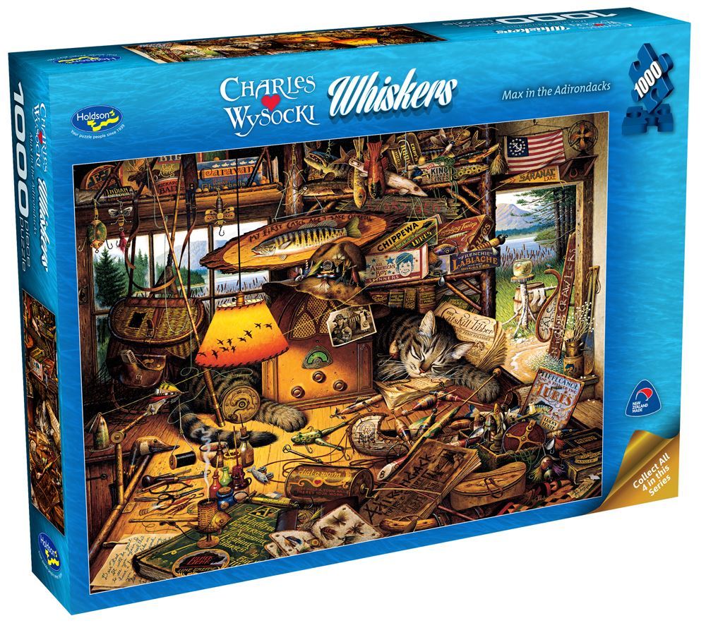 Wysocki: Max in the Adirondacks - 1000 Piece Puzzle image