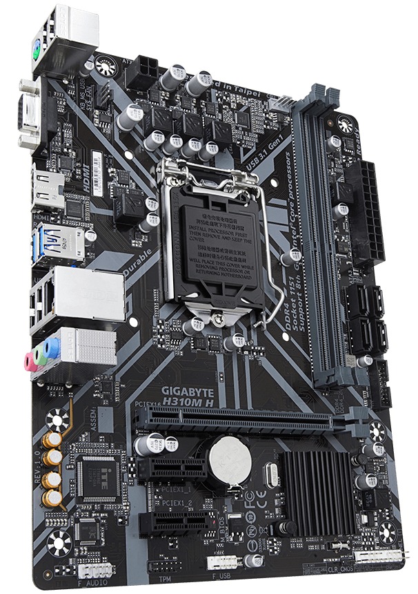 Gigabyte H310M H MATX Motherboard image