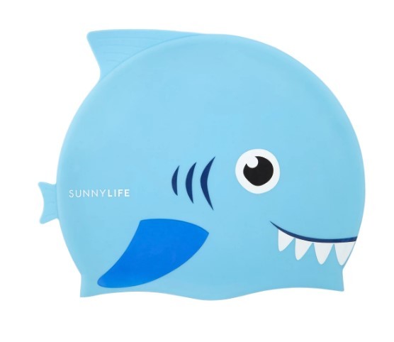 Sunnylife: Shaped Swimming Cap 3-9 - Shark image