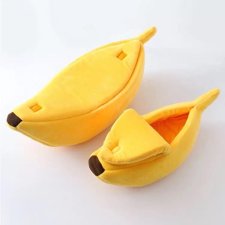 Banana Cat Bed