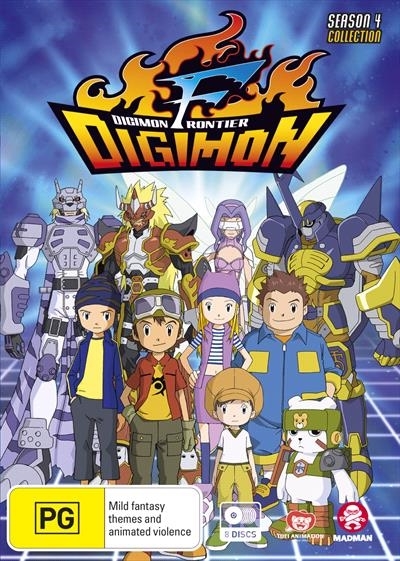 Digimon Frontier - The Complete Series (Season 4) on DVD image