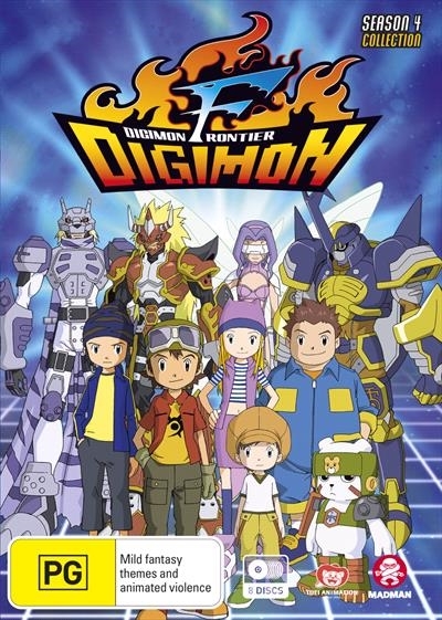 Digimon Frontier - The Complete Series (Season 4) on DVD