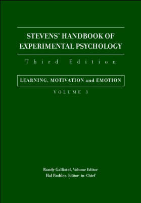 Stevens′ Handbook of Experimental Psychology on Hardback