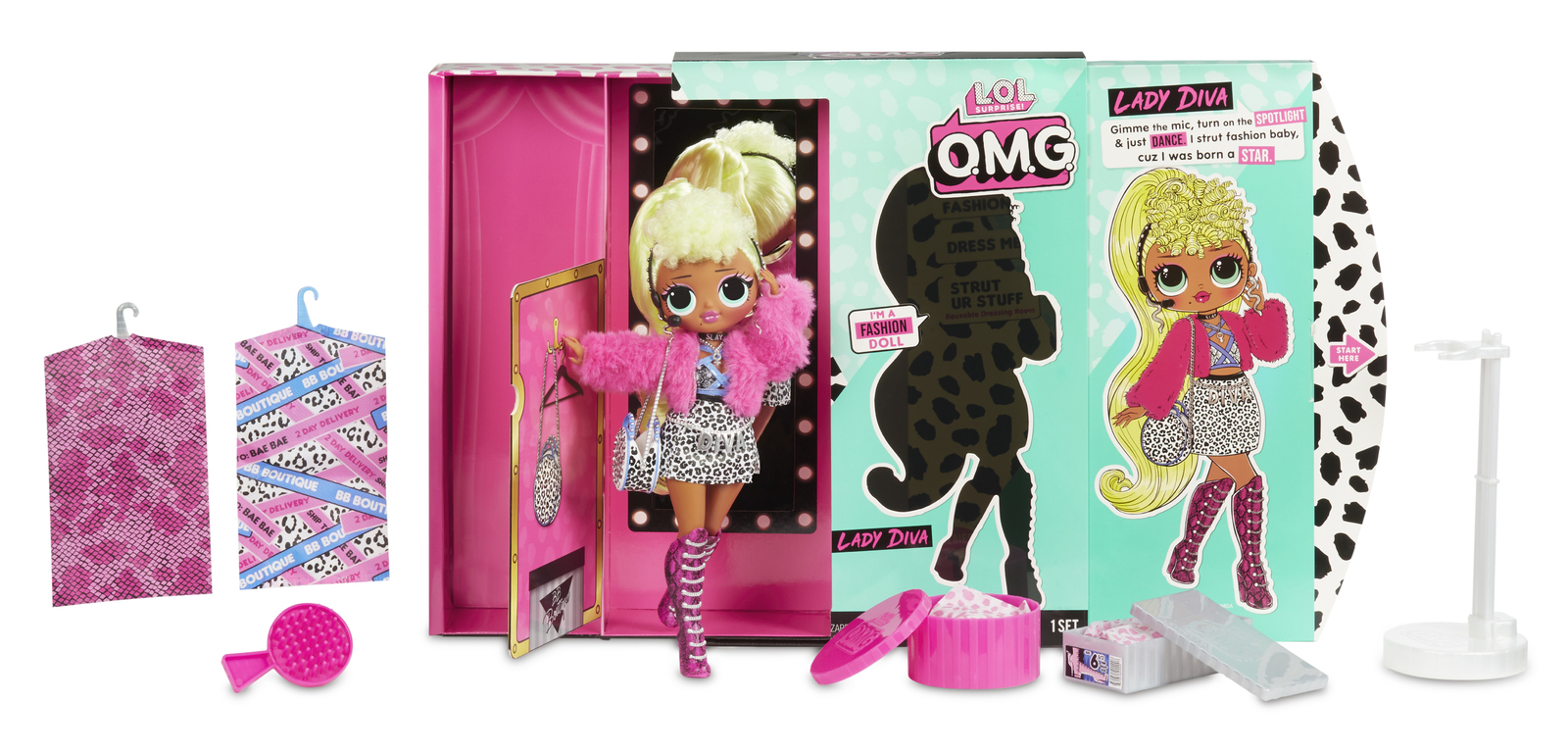 L.O.L. Surprise! - O.M.G Fashion Doll (Lady Diva) image