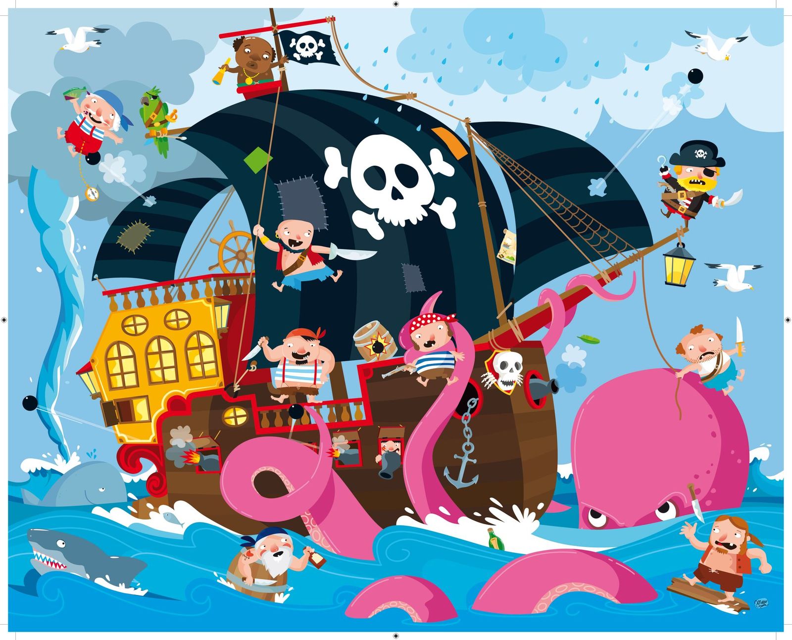 Sassi Book and Puzzle (Pirates) image