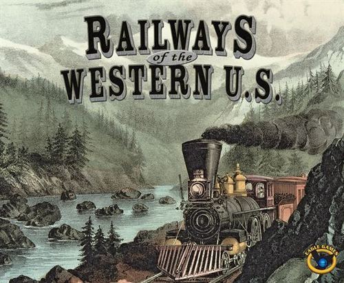 Railways of the World Western US - Board Game image