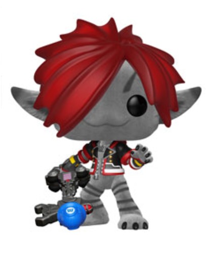 Kingdom Hearts III - Sora Monster's Inc. (Flocked) Pop! Vinyl Figure